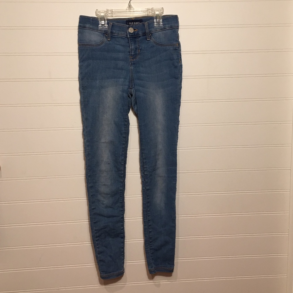 Light blue jeggings